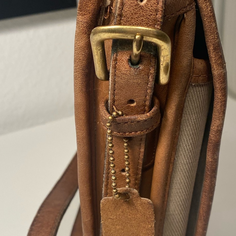 Coach Vintage 1970’s-80’s RARE Twill Shoulder Bag - Picture 13 of 16